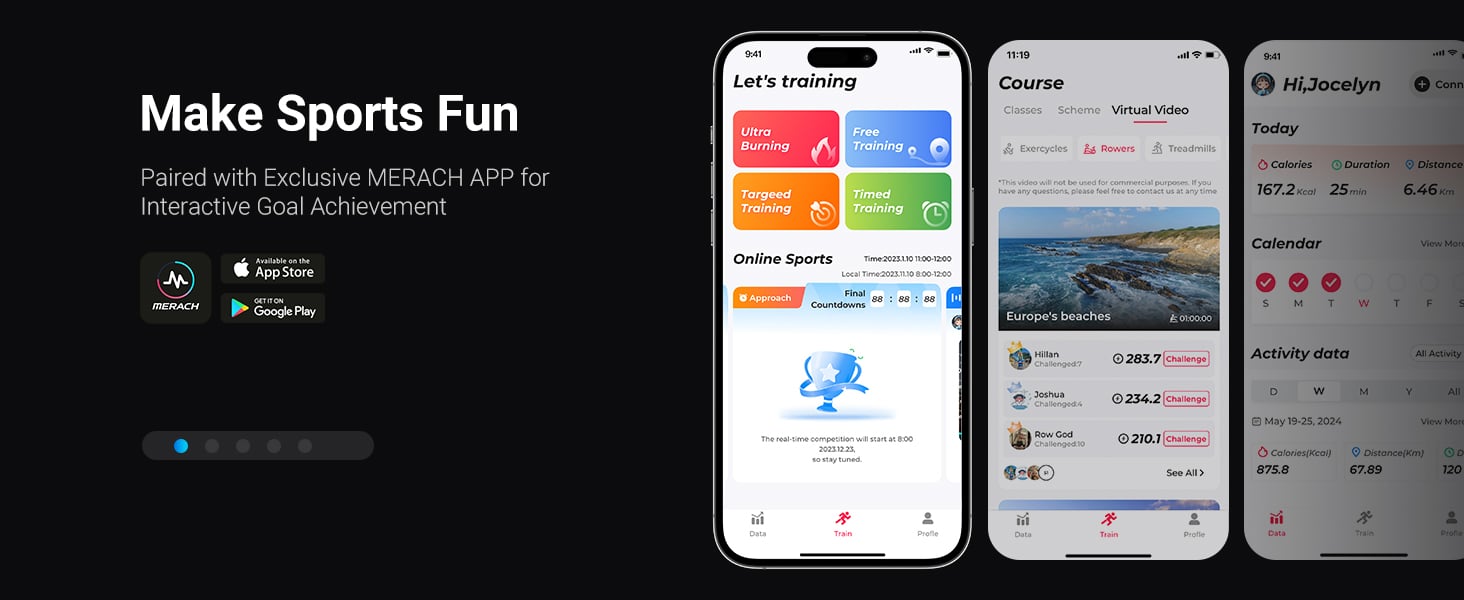 MERACH NovaRow R50 Rowing Machine