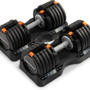 NordicTrack Select-A-Weight 55 lb Adjustable Dumbbell Pair