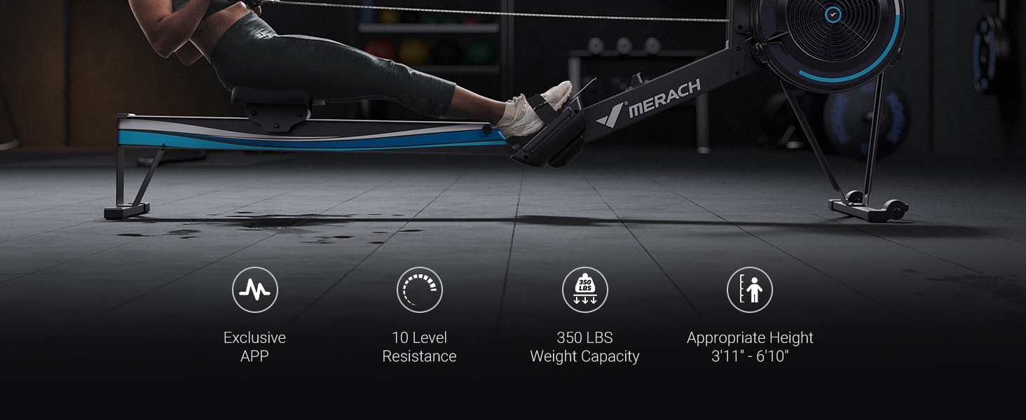 MERACH NovaRow R50 Rowing Machine