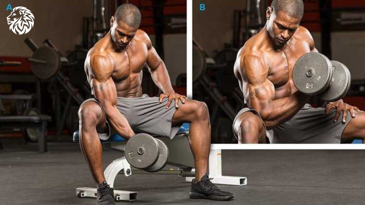 AngryLionFitness.com - Concentration Curl