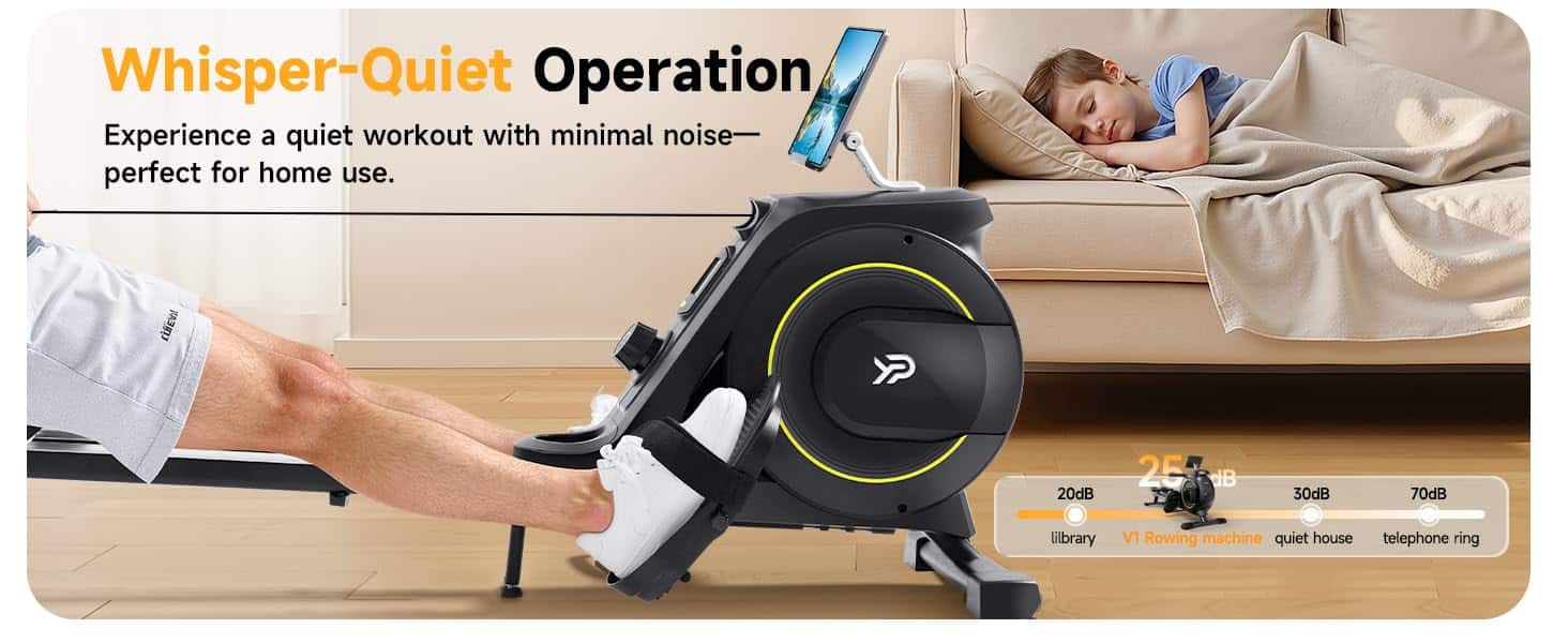 YPOO Magnetic Rowing Machine