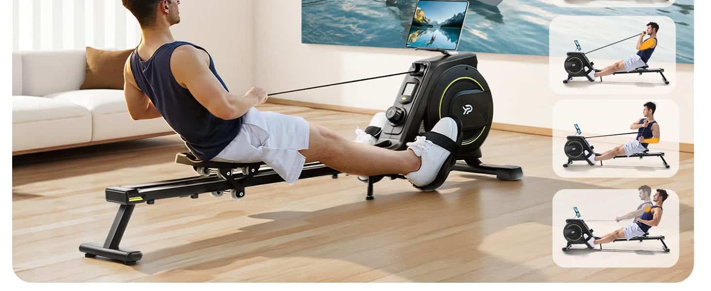 YPOO Magnetic Rowing Machine