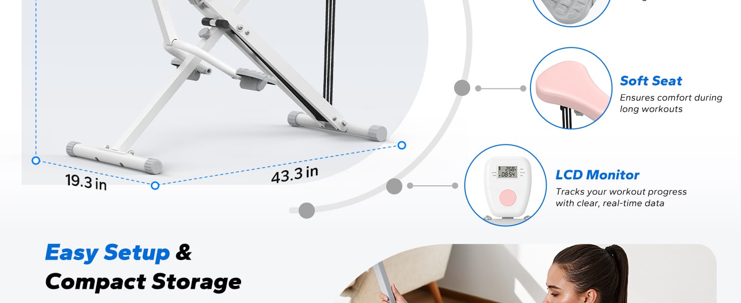 MERACH R07 2 in 1 Squat Rowing Machine