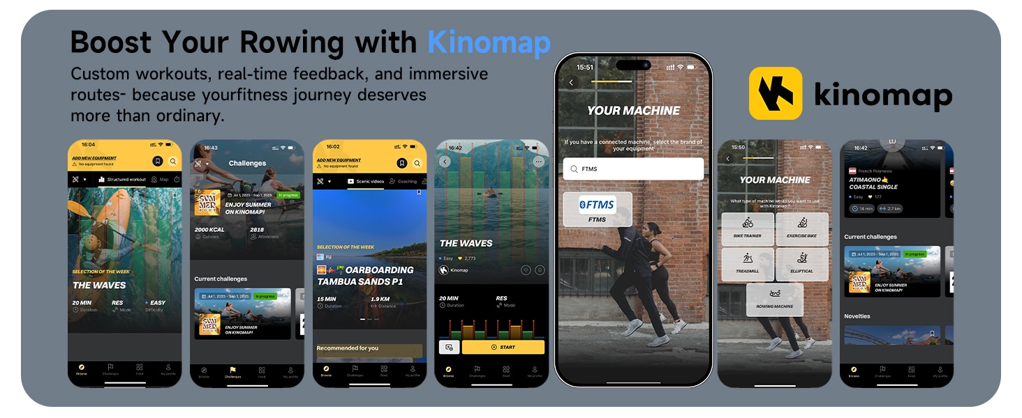 YPOO Magnetic Rowing Machine