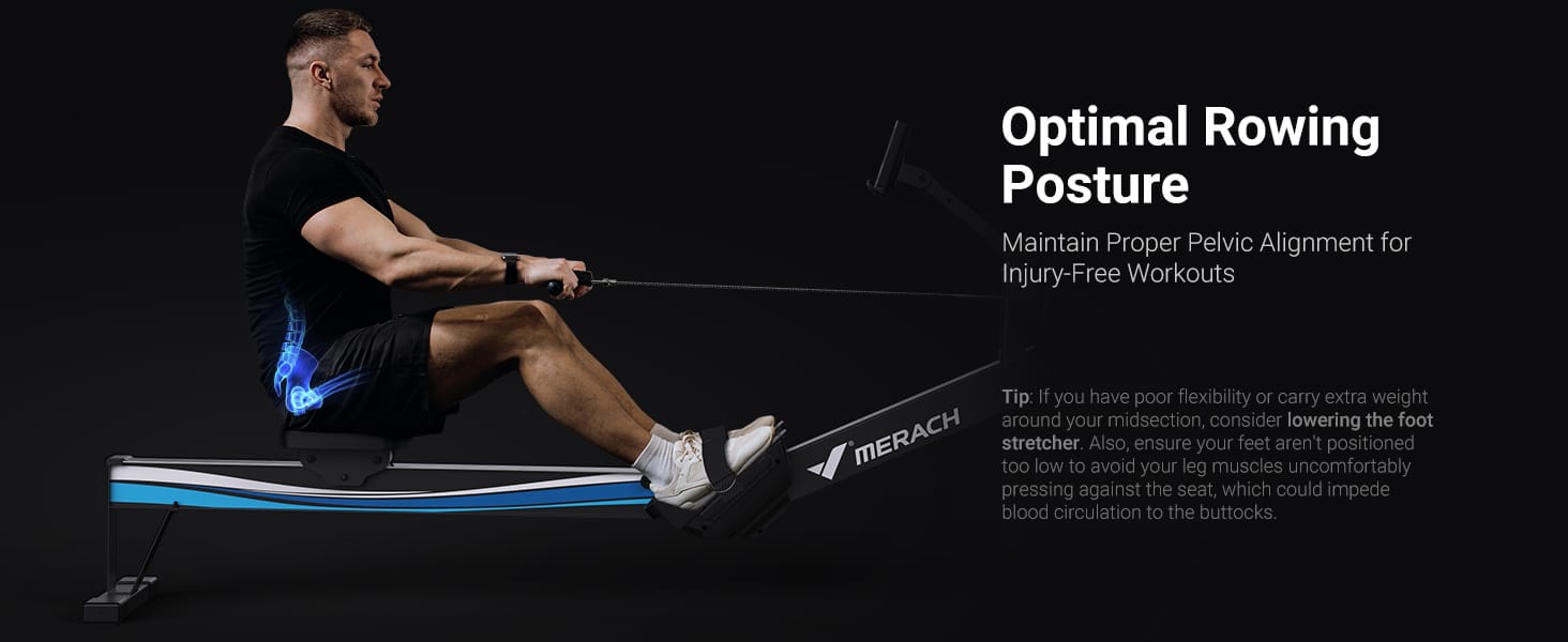 MERACH NovaRow R50 Rowing Machine