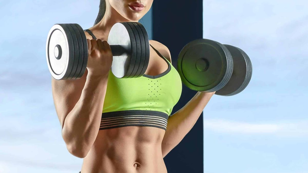 20-Minute Standing Dumbbell Workout for a Full-Body Burn